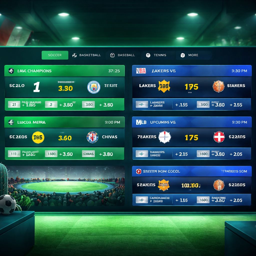 Opciones de apuestas Millon para aficionados al deporte en México