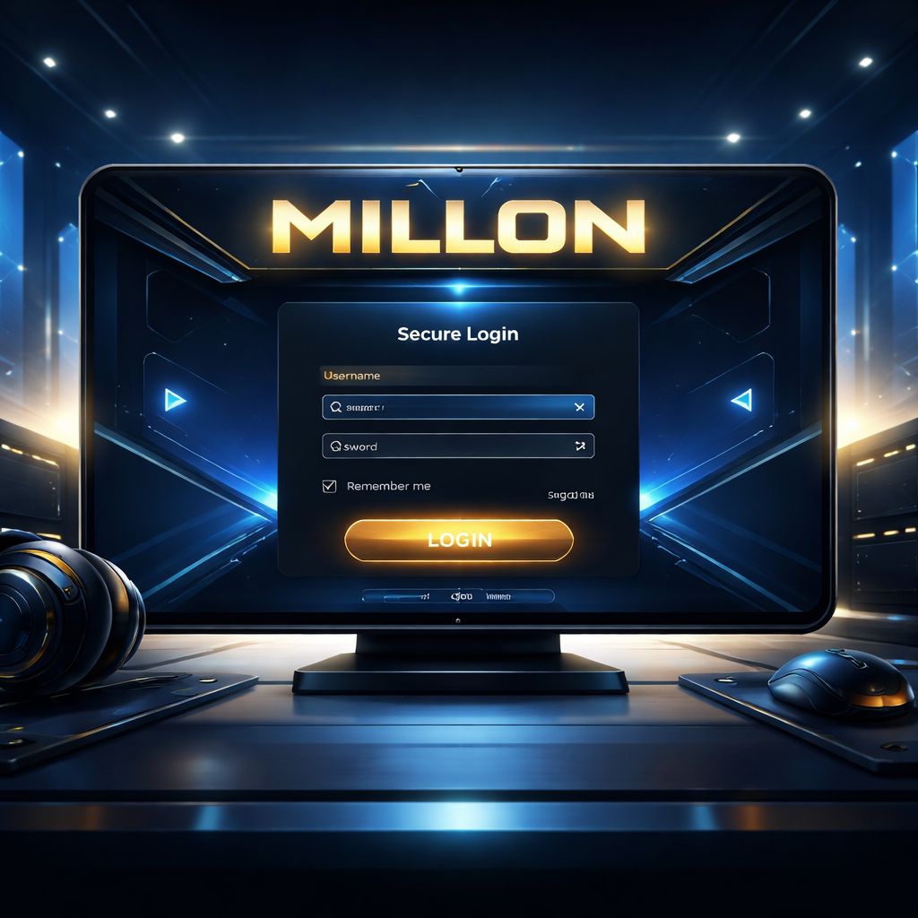 Acceso seguro de inicio de sesión Millon para jugadores en México